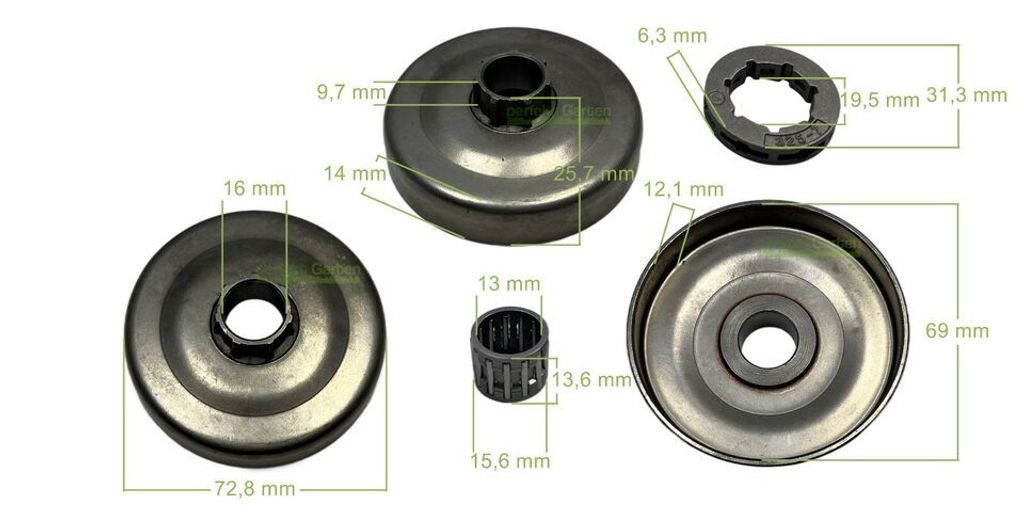 Motoseghe Stihl Pignone Cerchio .325 7 Denti Per Motosega Husqvarna Stihl Jonsered Ricambio 735943 Motoseghe Stihl Pignone Cerchio .325 7 Denti Per Motosega Husqvarna Stihl Jonsered Ricambio 735943
