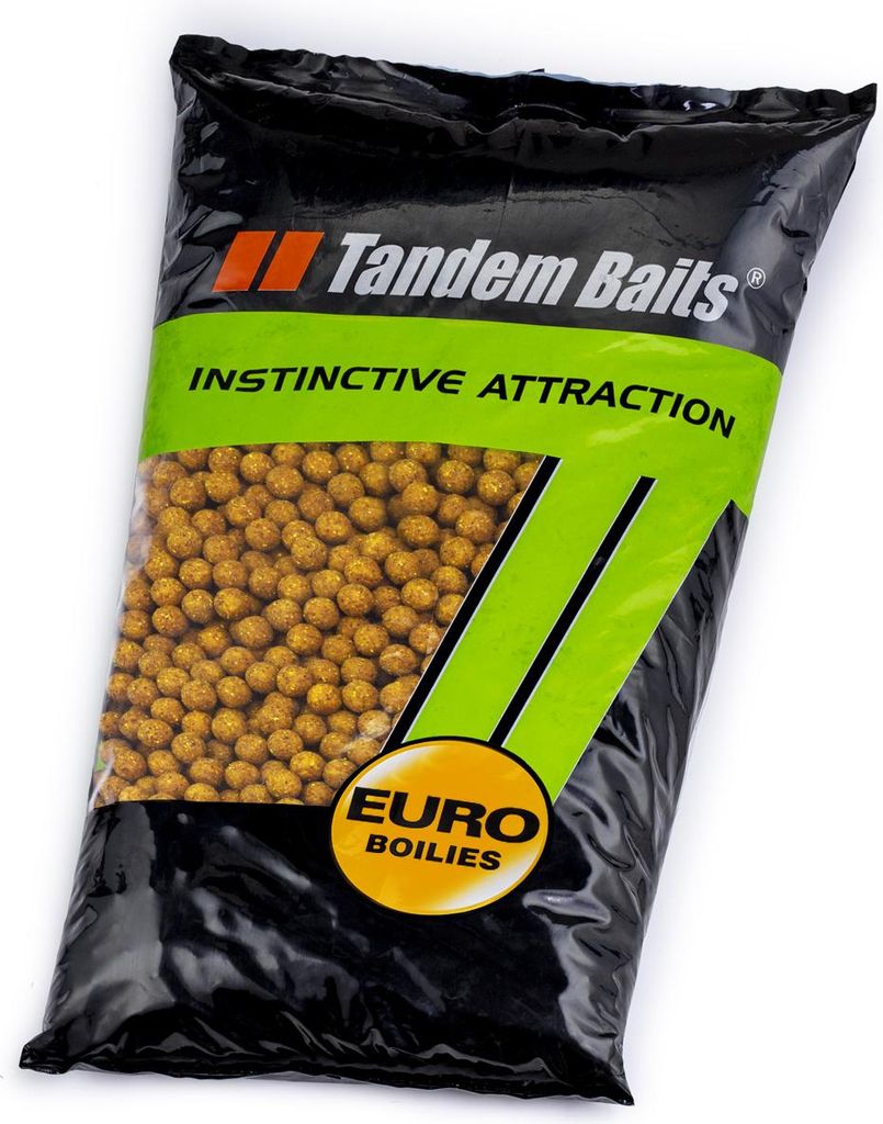 Tandem Baits Euro Boilies Zitrus, Karpfen Angeln ohne Mühe, Köder zum Große-Fische-Angeln, Karpfenzubehör für Profis & Hobby-Angler 18 mm 10 kg