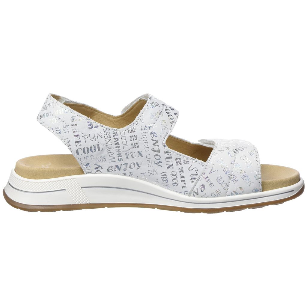 Ara Osaka - Weiß Veloursleder Größe: 40 Normal