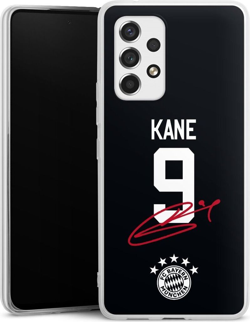 DeinDesign Handyhülle für Samsung Galaxy A53 5G Silikon Hülle Case Smartphone Schutzhülle FC Bayern München Trikot Harry Kane