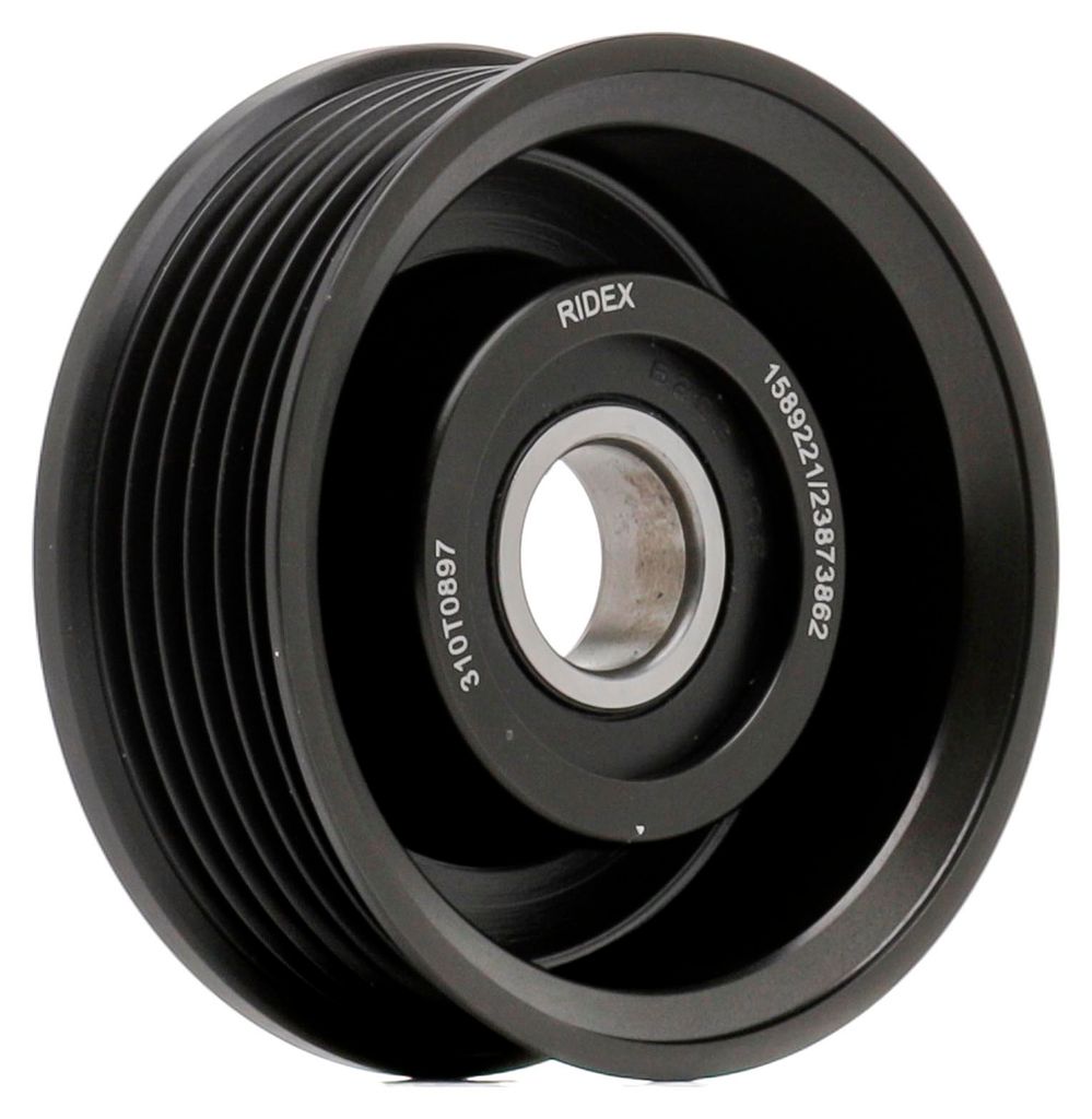 RIDEX 310T0897 Spannrolle Keilrippenriemen 79mm für MAZDA 3 (BK) 2 (DY) 3 Stufenheck (BK)
