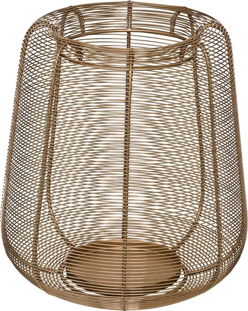 Laterne gold 27x27cm  - Atmosphera créateur d'intérieur Produktbild 