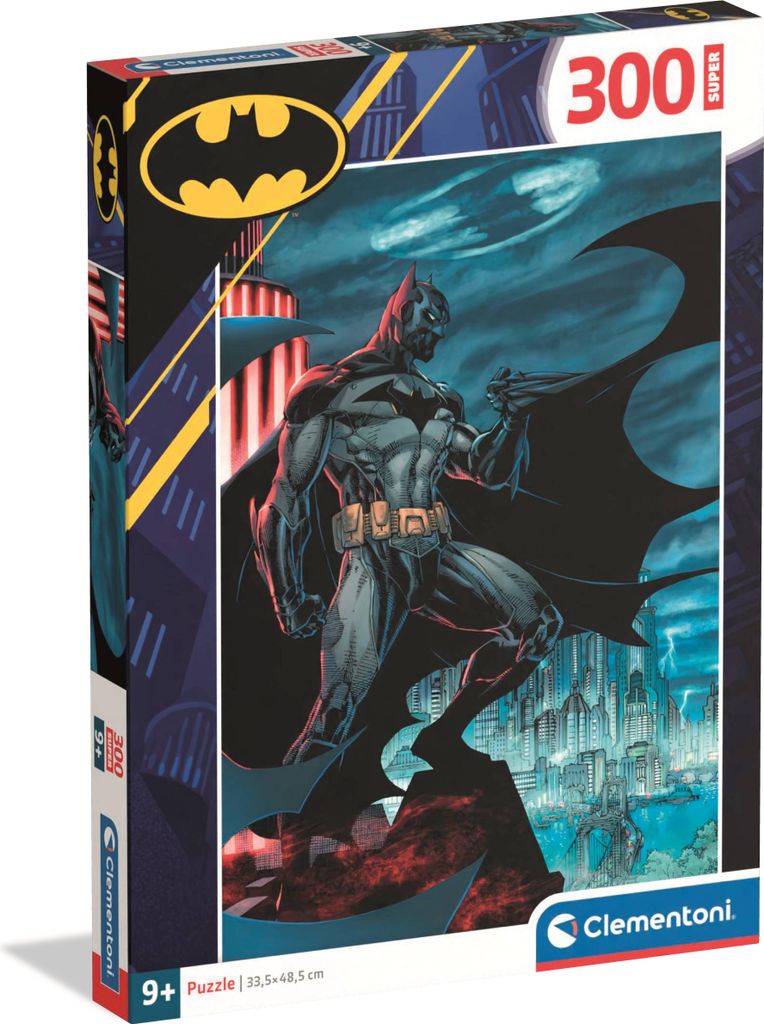 Clementoni Puzzle Batman - 300 XXL Teile - Karton - Kinderpuzzle