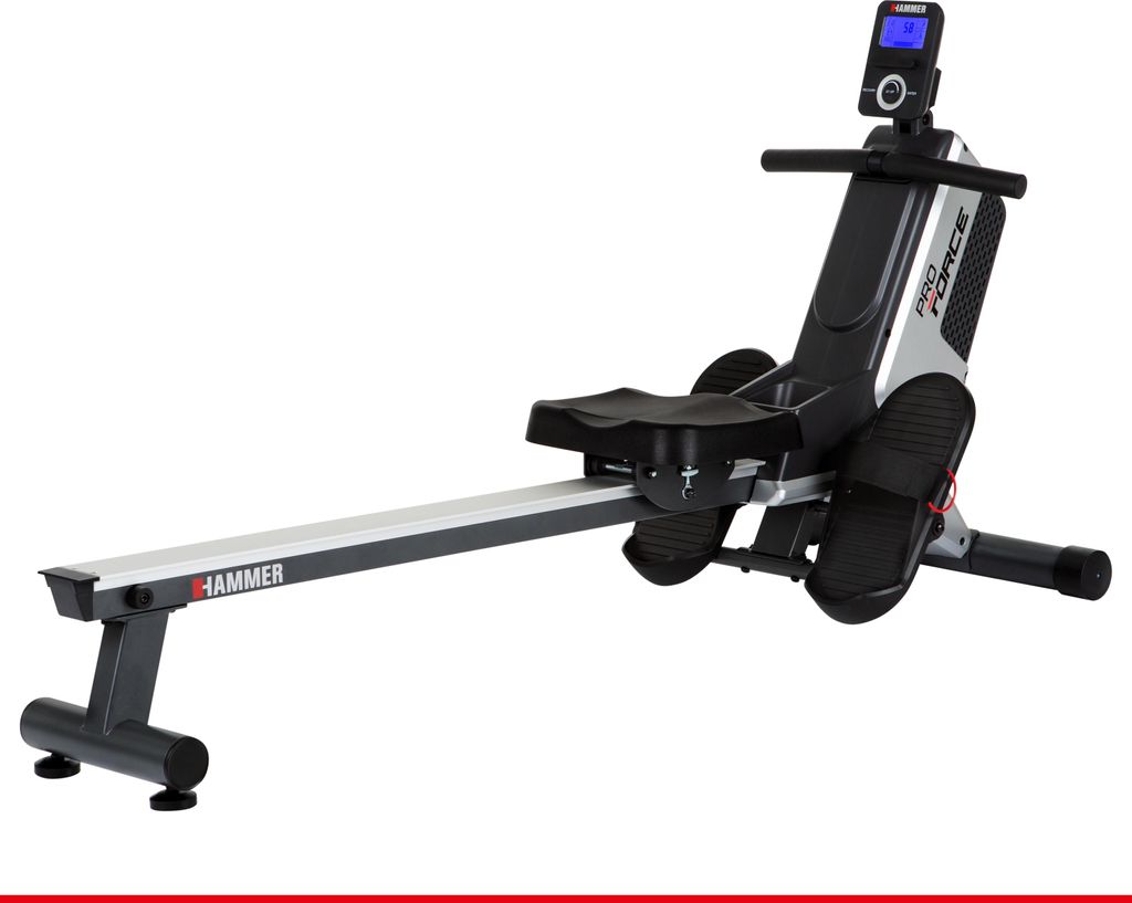 Wioślarz HAMMER Pro Force, 20 programów, waga użytkownika Zdjęcie produktu 