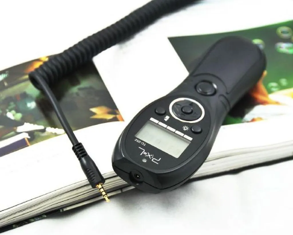 Télécommande de déclenchement filaire TC-252/DC0 avec écran LCD Pixel