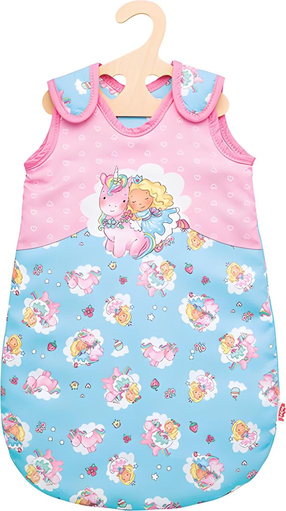 Puppen-Schlafsack Einhorn 35-45cm