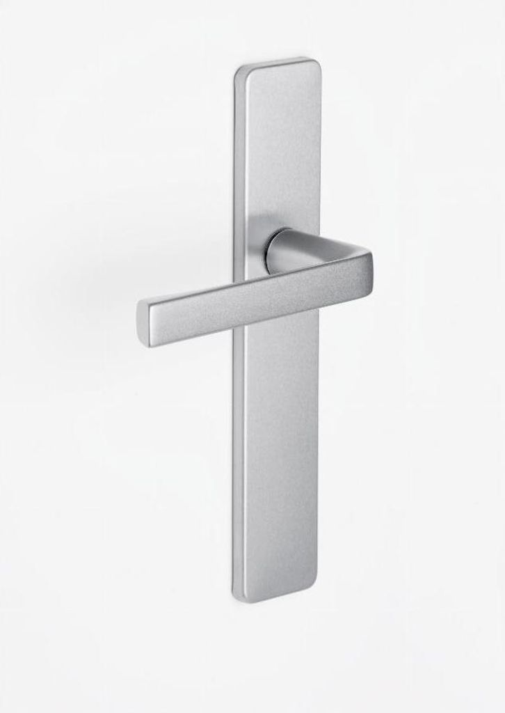 KAZA-Set - Platte 220 x 42 mm - Befestigungsabstand 195 mm - Silber - 1364/6331 BDC