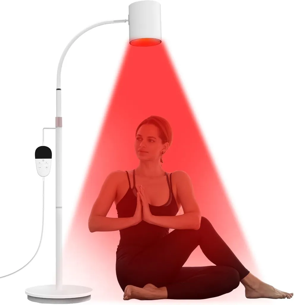 Soulager les tensions avec la lampe lumière rouge à inclinaison variable