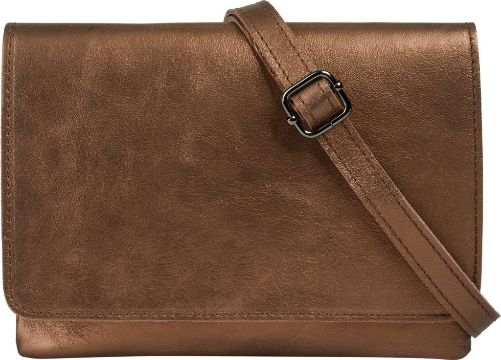 Cluty Umhängetasche Damen 021682 cognac