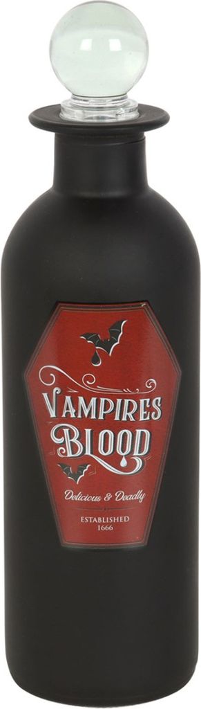 Dekorative Vampirblut Glas Giftflasche als Deko 19cm Produktbild 