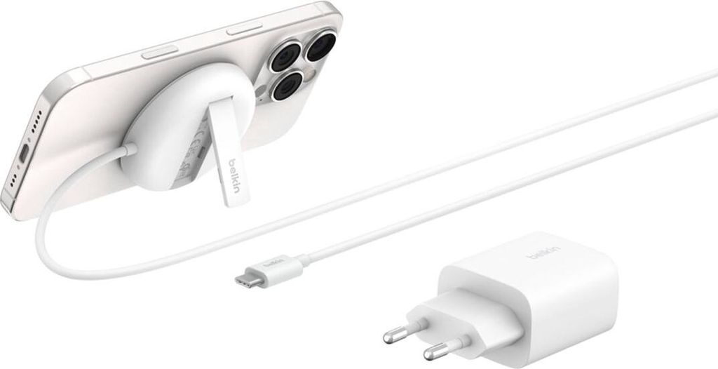 Belkin WIA011kqWH, Vnitřní, USB, Bezdrátové nabíjení, 2 m, Obrázek produktu 