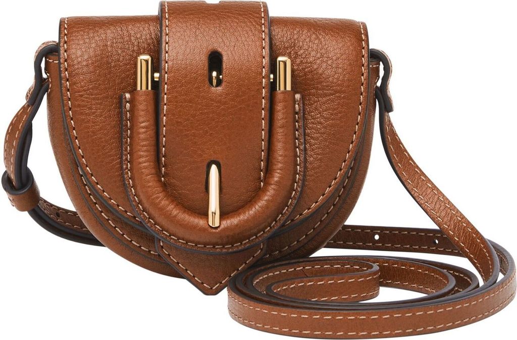 FOSSIL Umhängetasche Schultertasche Harwell Crossbody Brown braun