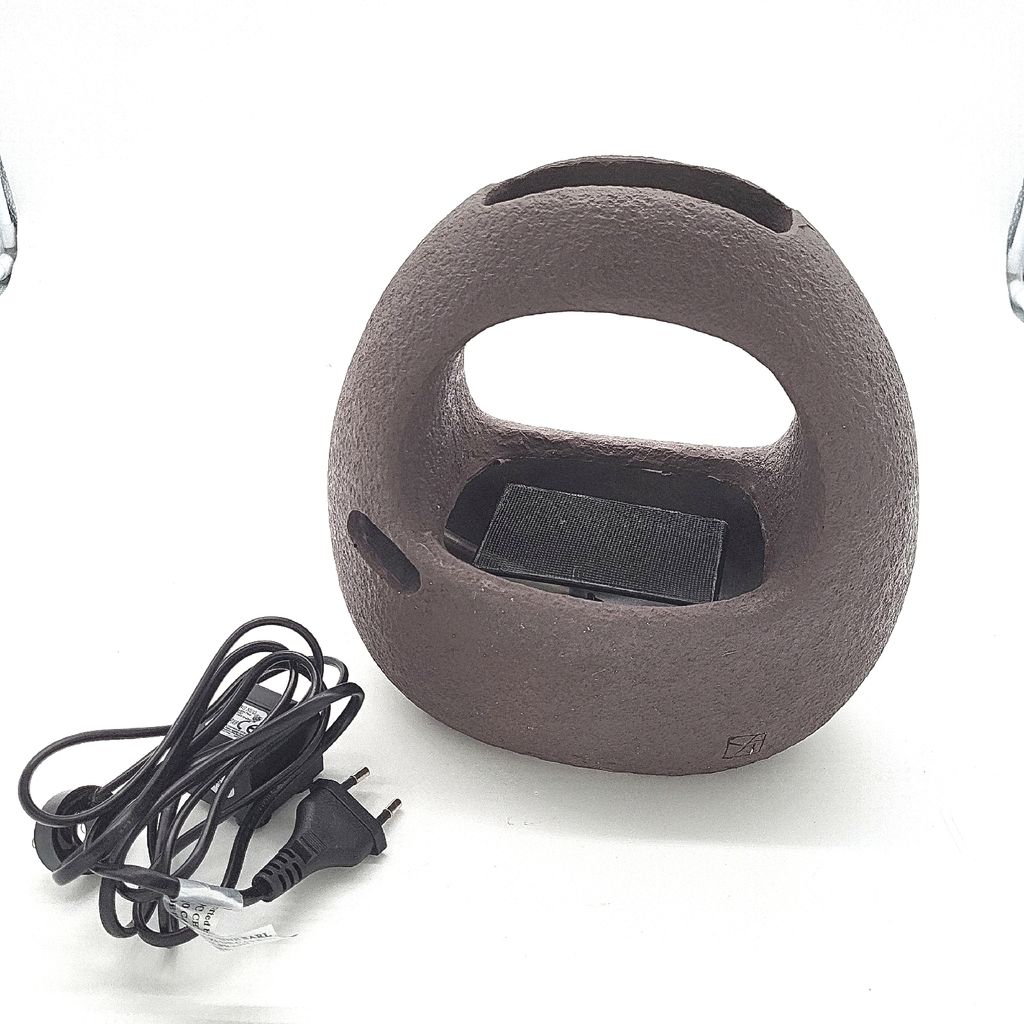 Innenbrunnen im Regen Vorhangfarblicht - Authentische Kreation - Idee Insolite Geschenk - H 23cm - Cesta Zen'light