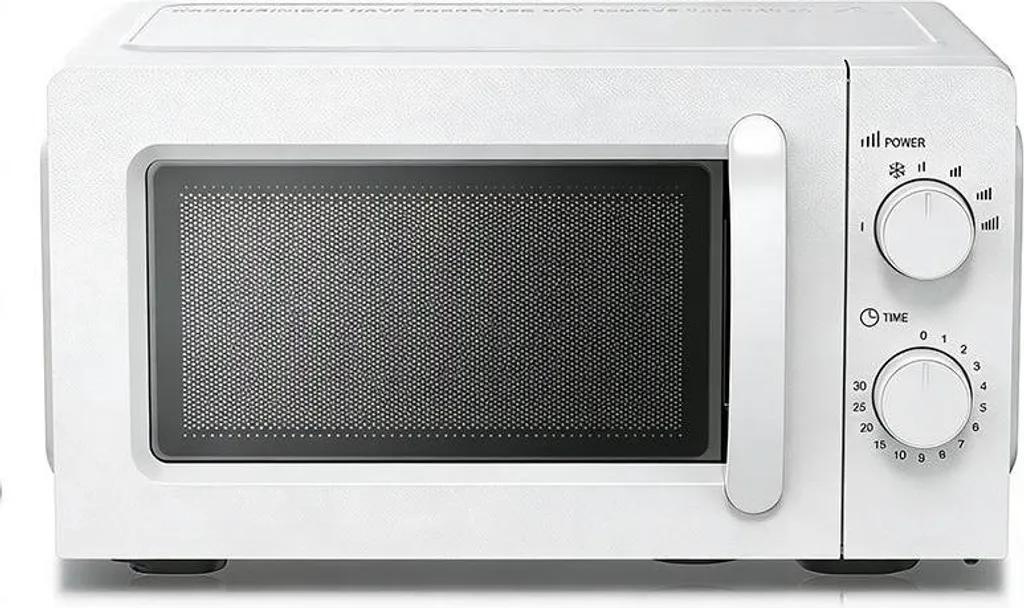 ZELURXX Microonde Economico 20L - 700W 6 Livelli Bianco da Tavolo
