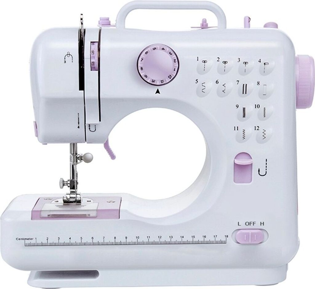 Haushalts Smart Tailor Stitch Handnähmaschine 12 eingebaute Stiche