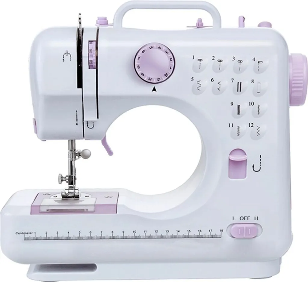 Smart Tailor Stitch Machine à coudre manuelle 12 points intégrés compacte