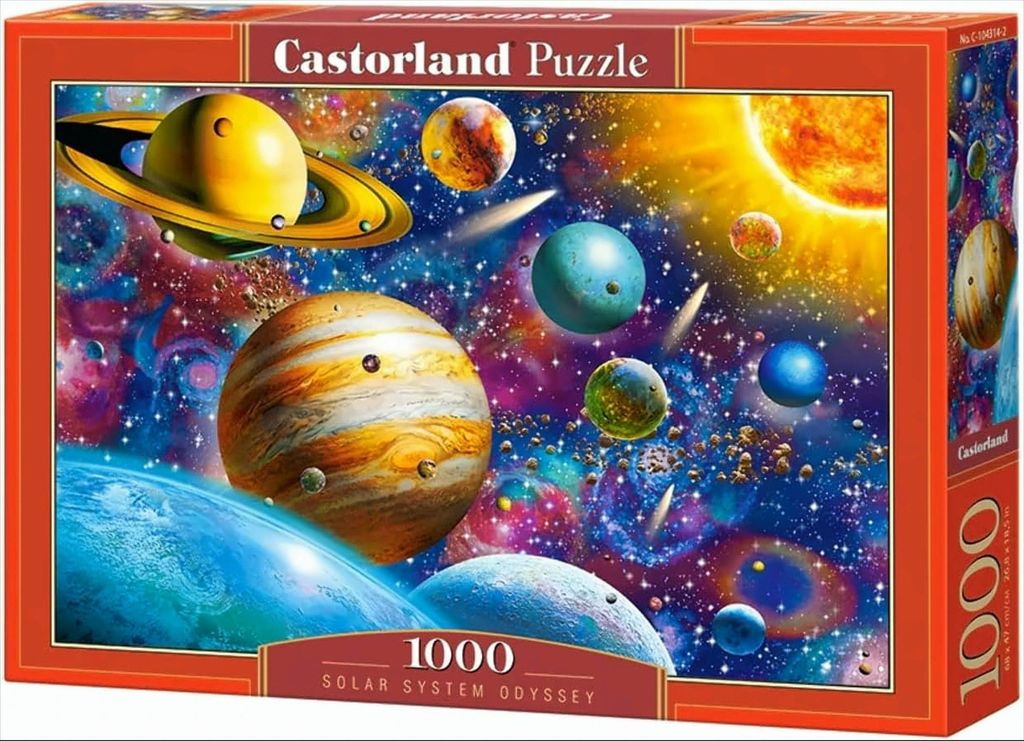 Puzzle 1000 pièces Odyssée du Système Solaire 104314 Image du produit 