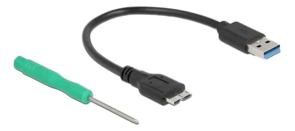 Boîtier de disque dur externe USB pour SSD M.2 SATA Delock