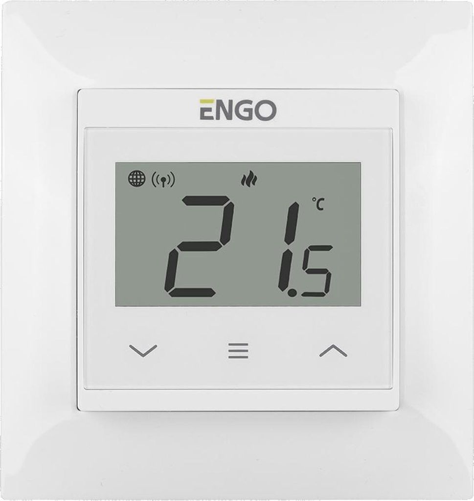 Sanitas | Regulator temperatury WLAN E55-W - Biały - Smart Zdjęcie produktu 