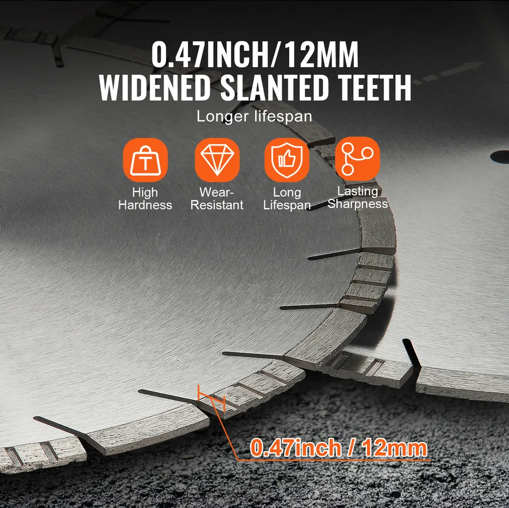 Disque Diamant 450 mm : Solution pour Coupe Nette du Béton Armé - 3