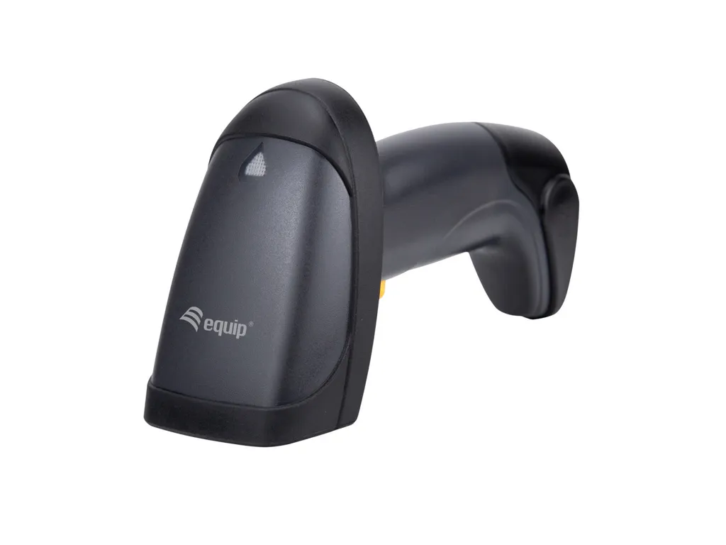 Equip Scanner Code-Barres 1D Laser Sans Fil 433MHz Noir avec Support - 4