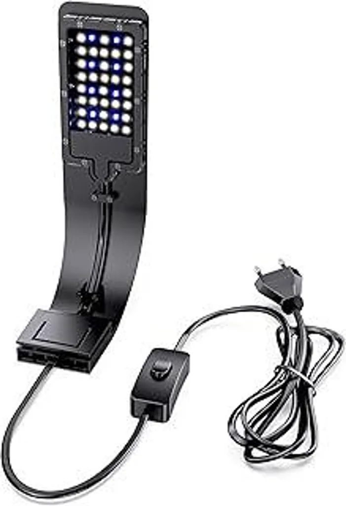 Luce Acquario LED NICREW 40 LED per Bambini e Principianti Clip-On