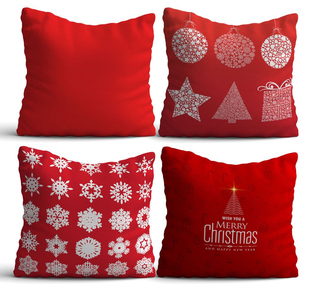 Evila Originals, Azury- KRL2107, Bunt, Kopfkissen, 50% Baumwolle / 50% Polyester