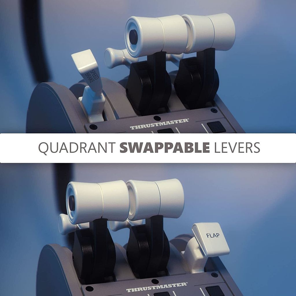 Thrustmaster TCA Quadrant Boeing Edition, Replika des