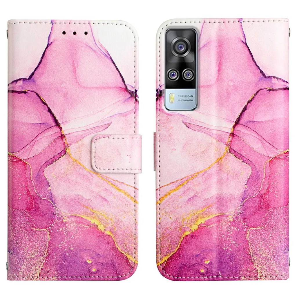 TIANCI Funda para Vivo Y51 2020/Y31, Carcasa Textura de la Piel es