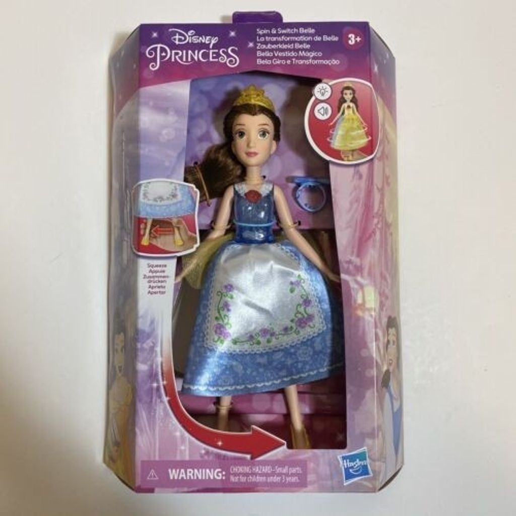 Hasbro Disney Princess Zauberkleid Belle m. Wechselfunktion