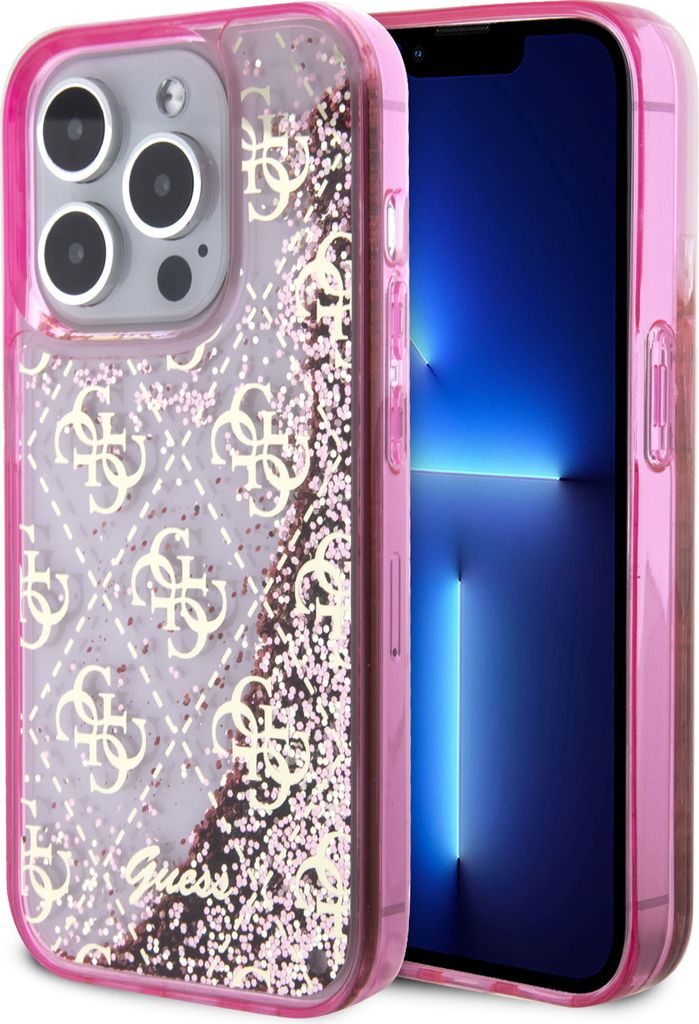 Guess iPhone 15 Pro Back cover case - Pink