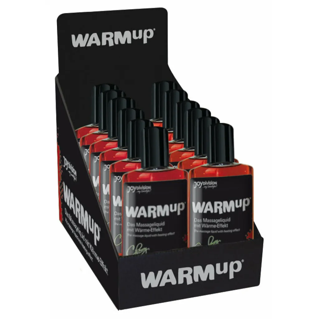Lubrifiant chauffant WARMup JOYDIVISION lot de 12 pour confort intime