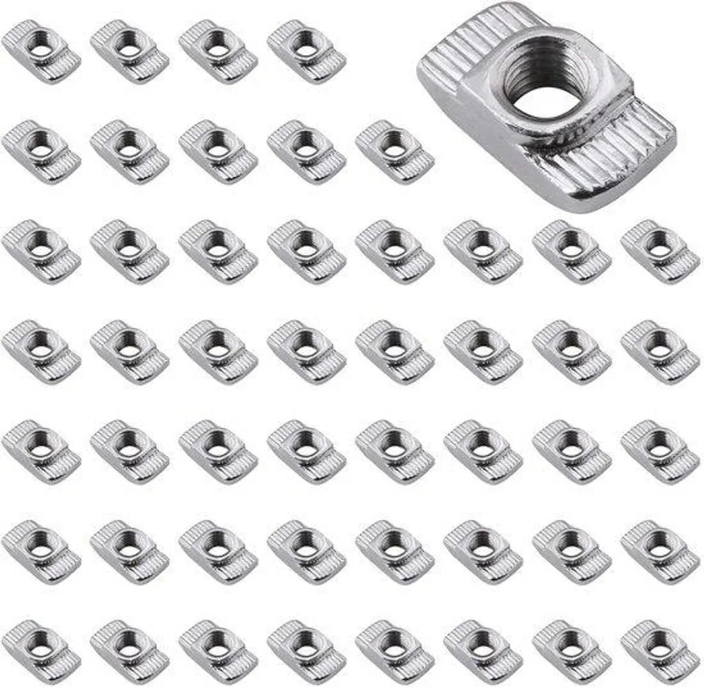 Lot de coulisseaux en T M4 pour rails aluminium 2020 avec rainure 6mm