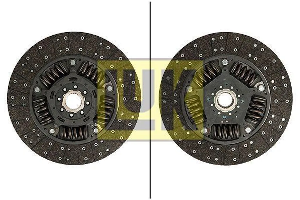 Disque d'embrayage poids lourd 430 mm compatible VOLVO 9700 LuK 343