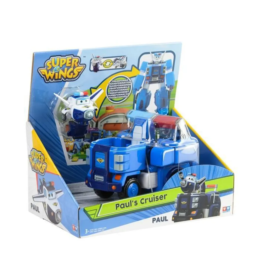 Super Wings Paul Véhicule Transformable pour missions de sauvetage