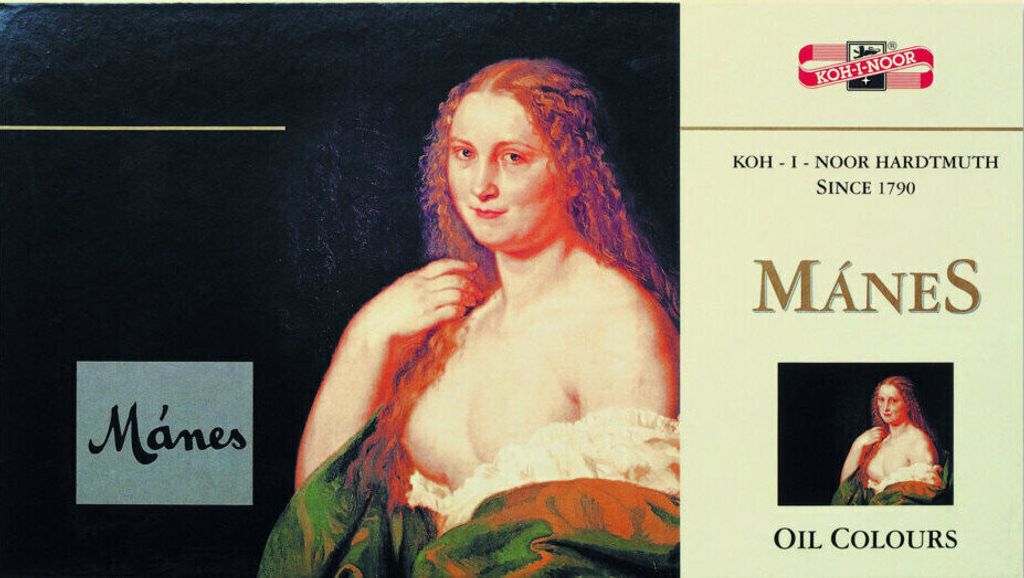 KOH-I-NOOR 16160100000 Set Ölfarben 16 Stück