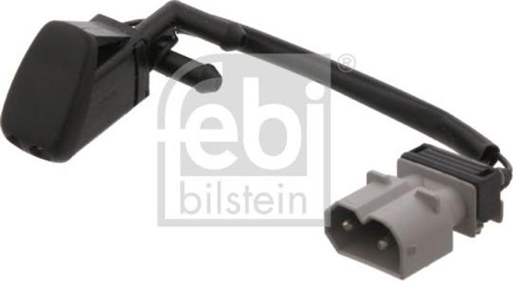 FEBI BILSTEIN 12206 Waschwasserdüse, Scheibenreinigung OE 61668350355 kompatibel mit Z3er E36, 7er E32, 5er E34, 3er E36