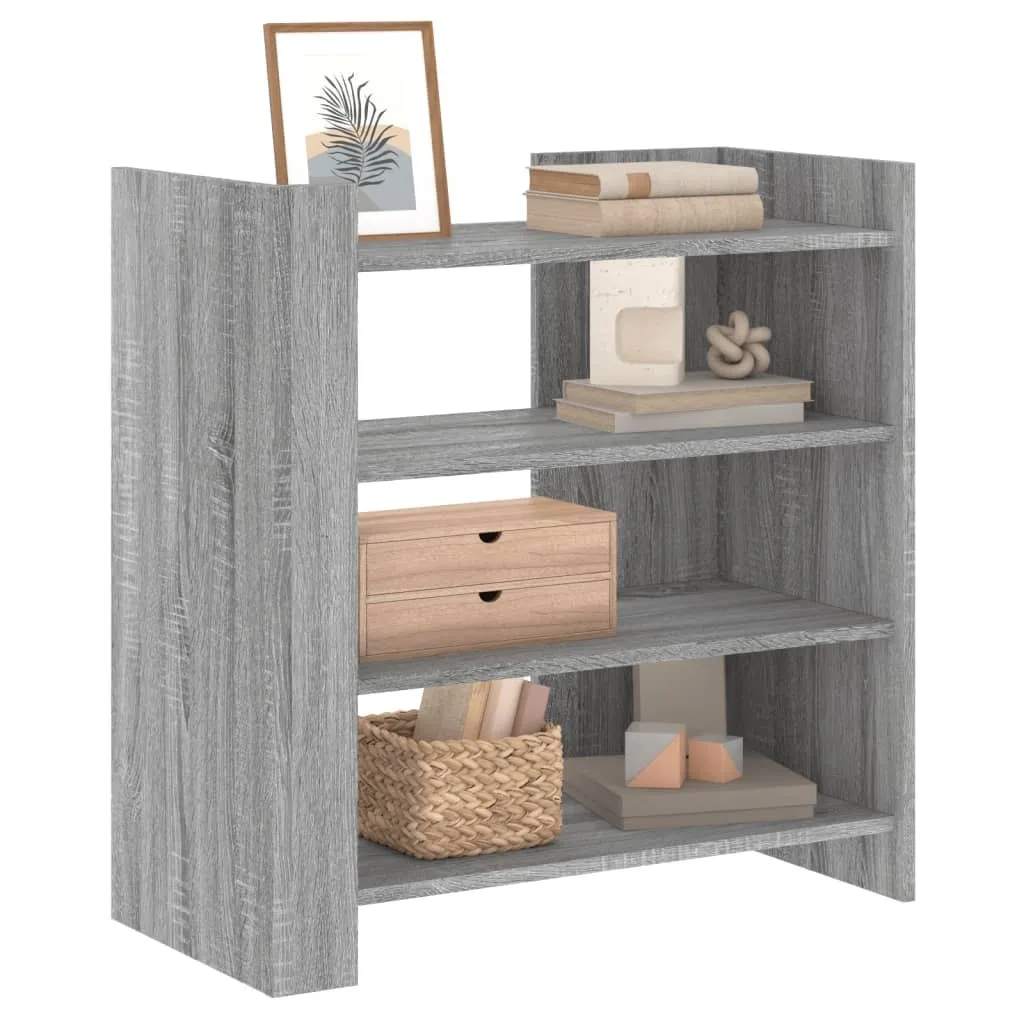 Credenza VidaXL Grigio Sonoma 40x35x70 Cm In Legno Multistrato - Mobile Da Soggiorno Con Antiribaltamento