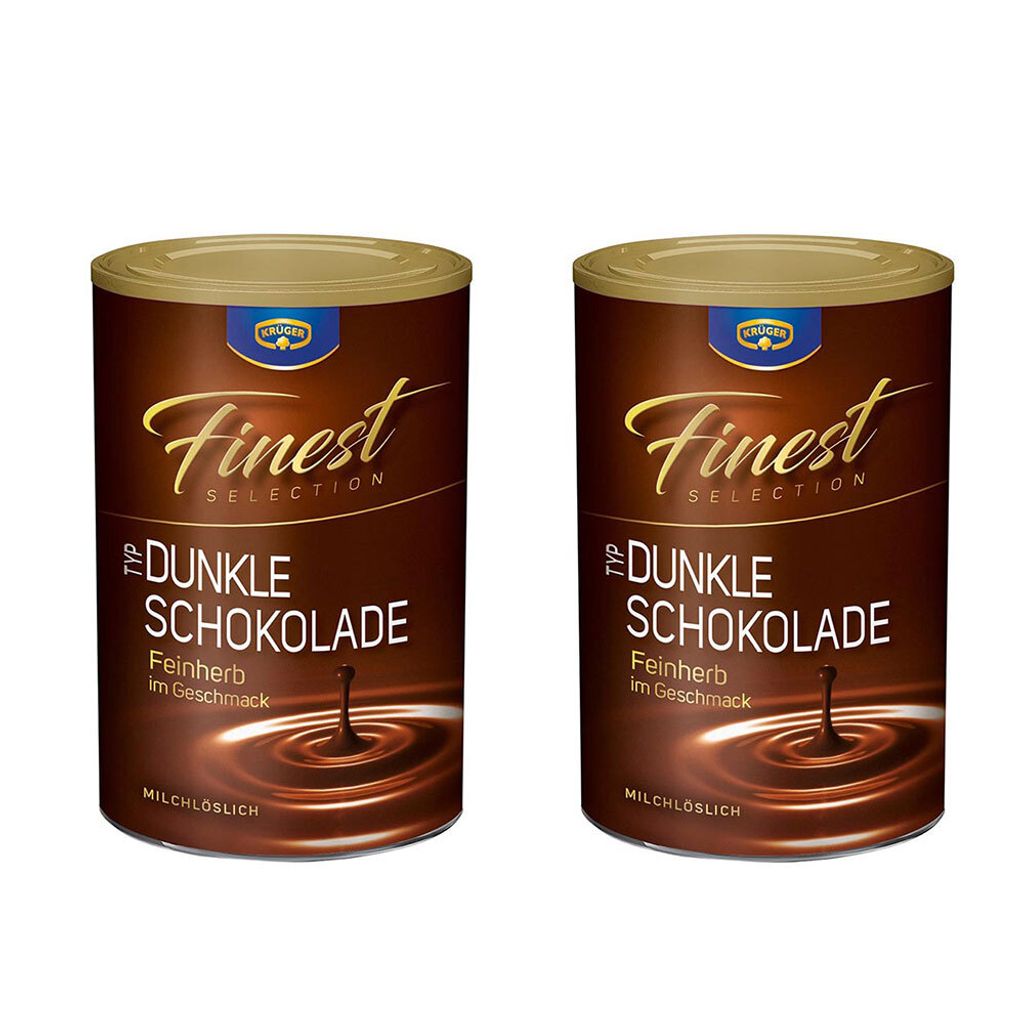Krüger Finest Selection Dunkle Schokolade 2er-Set Produktbild 