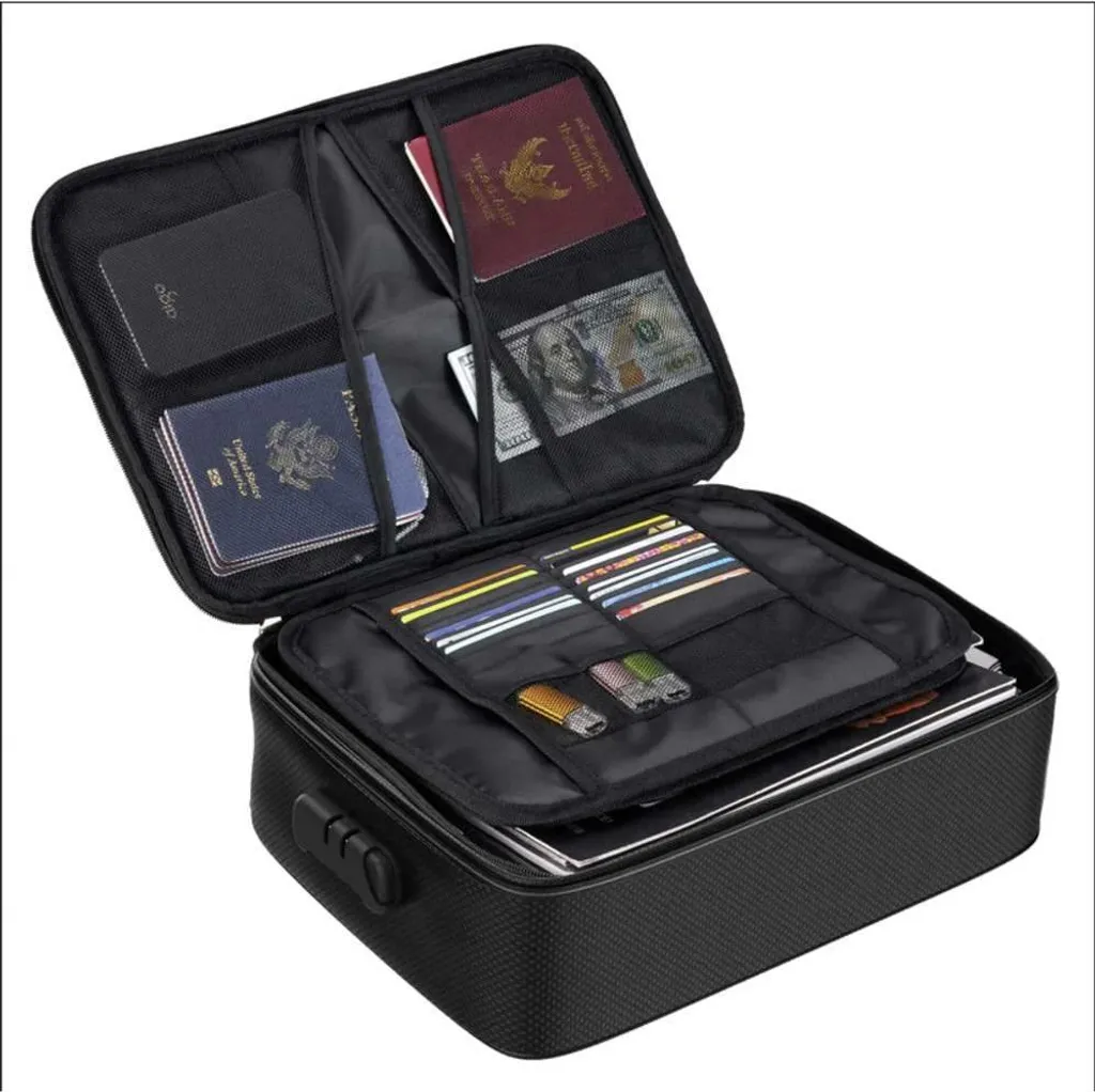 Borsa Ignifuga KH Security 370217 | Protezione Documenti B-Boods 10L