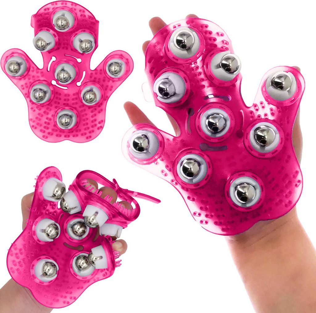 Verk 24066_R Massagehandschuhe rosa