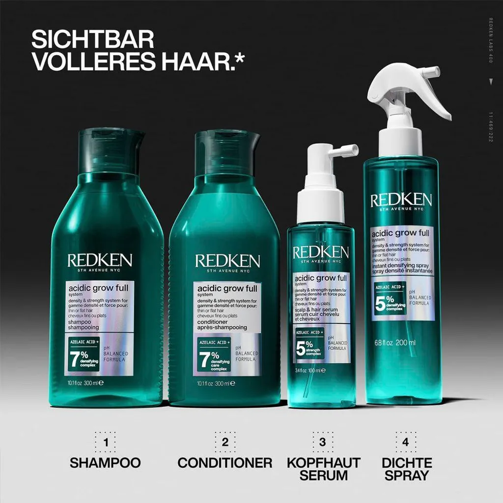 Redken Acidic Bonding Concentrate Sérum Grow Full System 190 ml