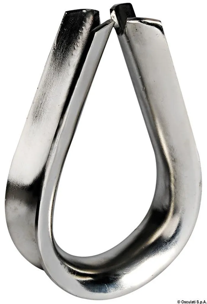 Dégourdisseur inox robuste 40 mm version lourde Osculati pour amarrage