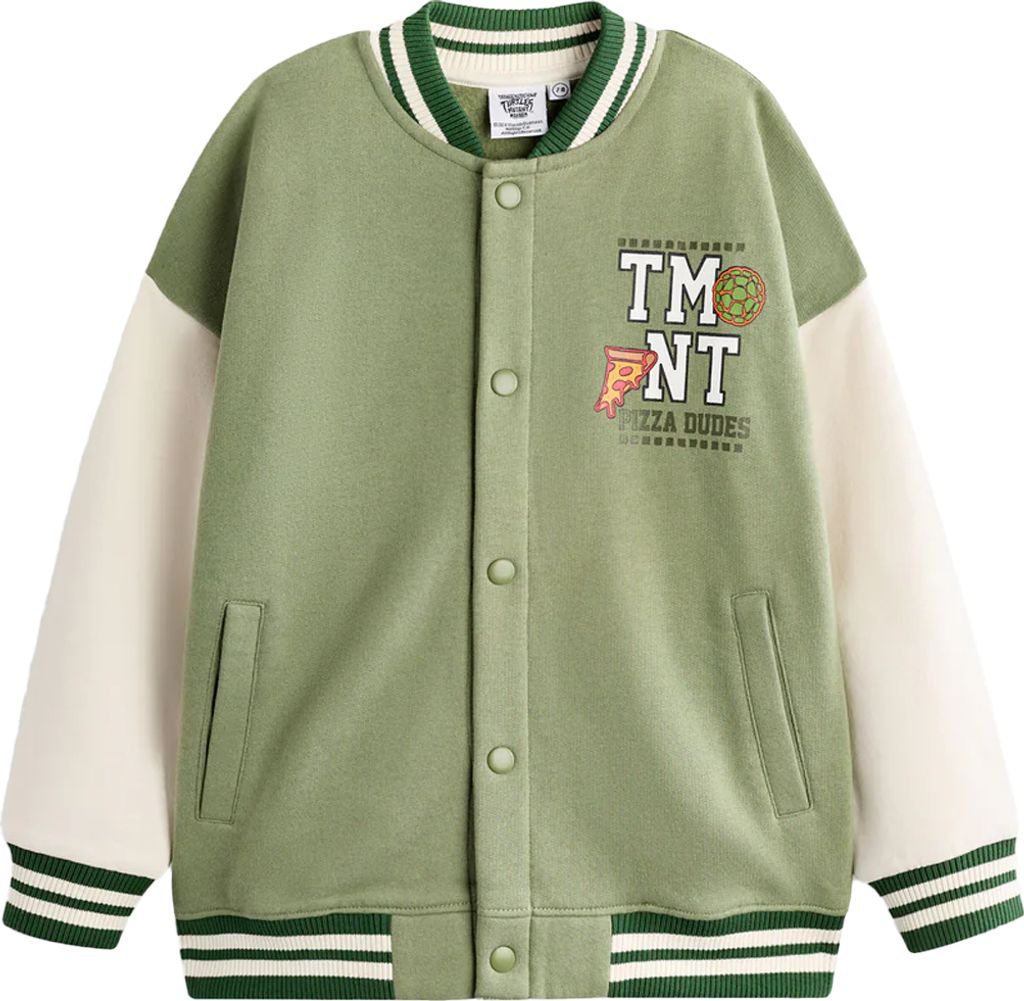 Teenage Mutant Ninja Turtles - "Cowabunga" Bomberjacke für Jungen NS8704 (134) (Grün)