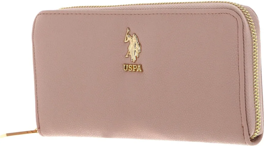 Portefeuille Zippé U.S. Polo Assn. New Jones Cipria : Style Compact