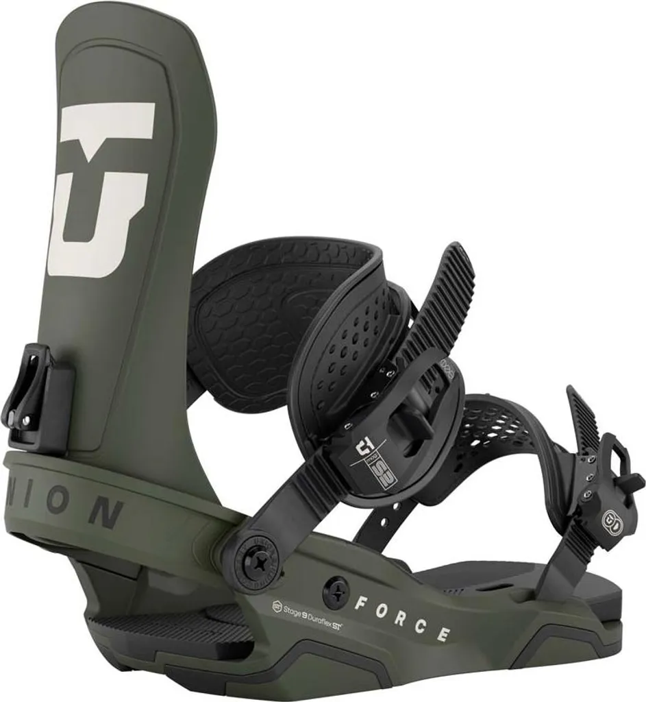 Union Binding Force Team HB Vert Taille M - Fixations Snowboard Polyvalentes