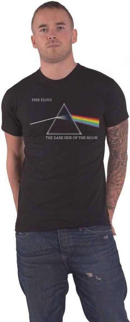 Pink Floyd - "Dark Side Of The Moon" T-Shirt für Herren/Damen Uni RO1671 (M) (Schwarz)