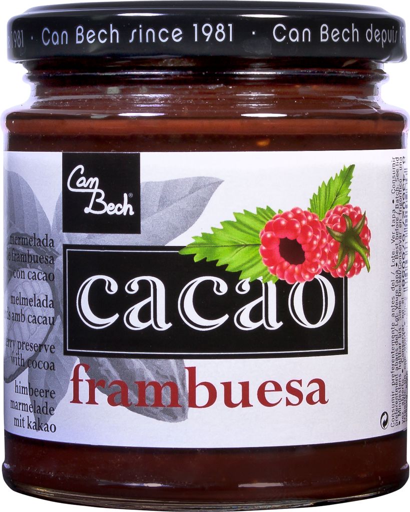 Spezial Fruchtaufstrich Himbeer & Kakao Produktbild 