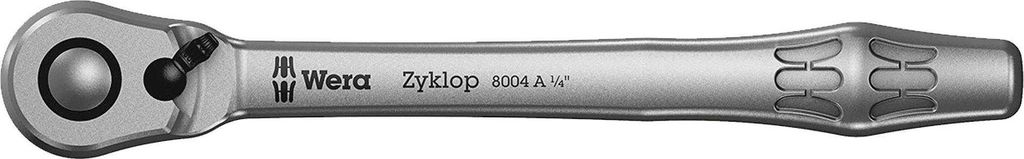Wera 8004 A, Nástrčkový klíč, 1 kusů, Chrom, CE, Rukojeť Obrázek produktu 