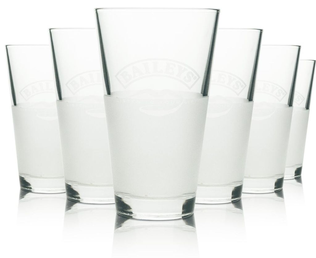 6x Baileys Glas 0,3l Heißgetränkeglas Longdrinkgläser Produktbild 